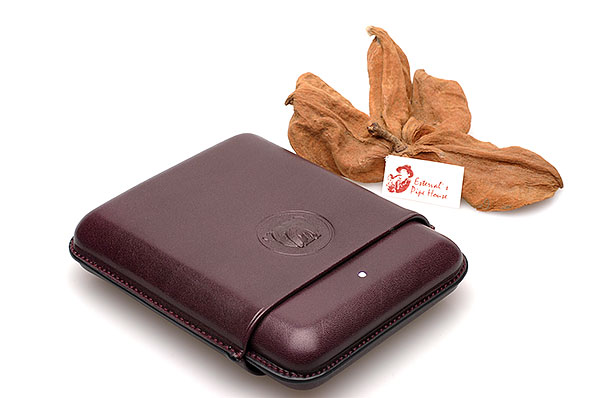 Alfred Dunhill Bulldog Cigar Case Robusto (4) Purple [PA3014P]